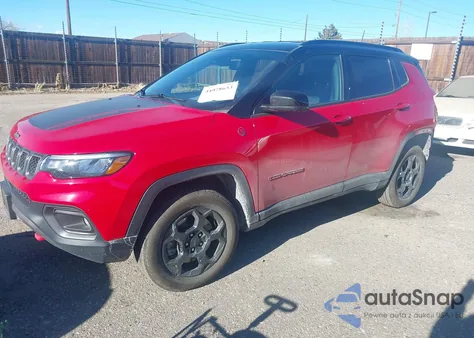 2023 Jeep Compass Trailhawk 4X4 from USA, damaged, VIN 3C4NJDDN2PT565542